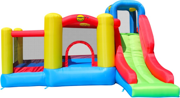Надувной батут с горкой ИГРОВОЙ ЦЕНТР 5 в 1 Happy Hop