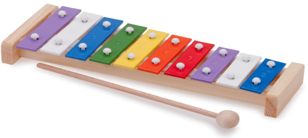 Игрушка музыкальная Металофон 10 нот New Classic Toys