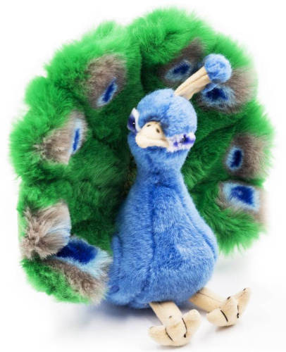 Игрушка мягкая Павлин 24 см LEOSCO