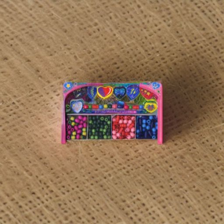 Бусины для нанизывания СЕРДЕЧКИ Woody