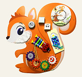 Бизиборд Белка Romsens