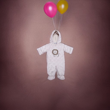 Комбинезон меховой ЛЬВЕНОК, 6-9 месяцев Bon Bebe