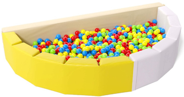 Сухой бассейн с шариками Ломтик Pastel Romana