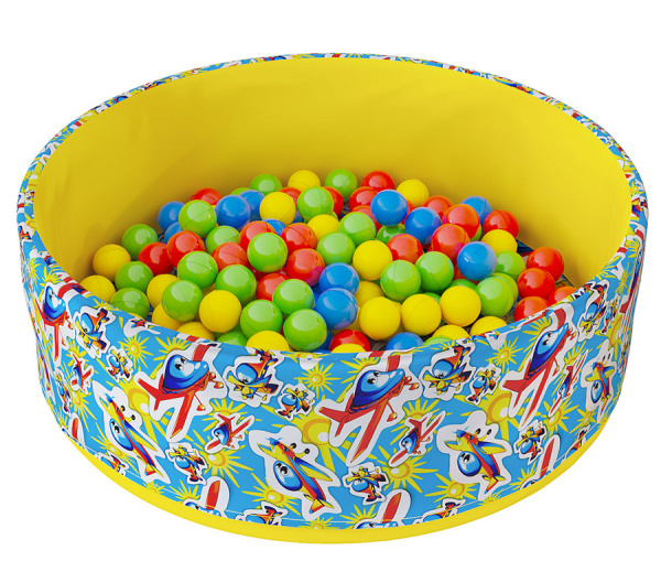 Сухой бассейн Romana Самолеты, 150 шариков