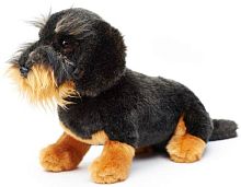 Игрушка мягкая Такса длинношерстная 28 см LEOSCO