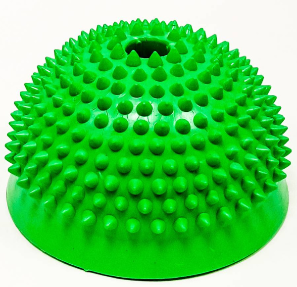 Кочка массажная Полусфера утяжеленная с отверстием 15 см, 1 штука Тех-пласт