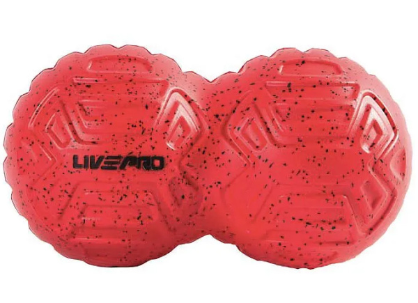 Cдвоенный массажный мяч LIVEPRO Peanut Massage Roller