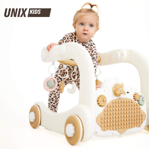 Музыкальный игровой центр UNIX Kids Cosmo Космо 5 в 1 бежевый