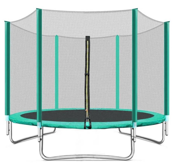 Батут с защитной сеткой ACTIVITY 6 1,8 м зеленый Perfetto Sport