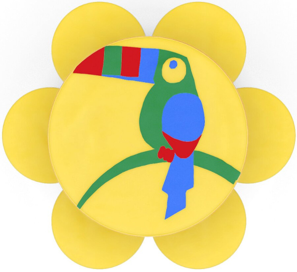 Пуфик Попугай мягкий Romana