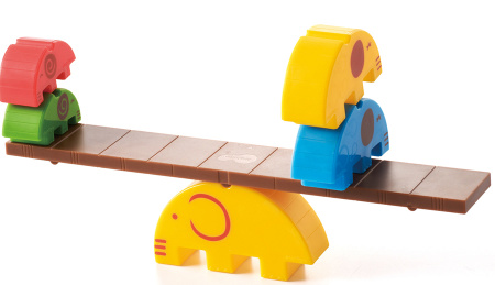 Конструктор Цирковые слоники, 32 детали Weplay