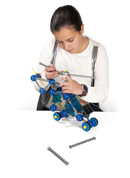 Конструктор на солнечных батареях 160 деталей