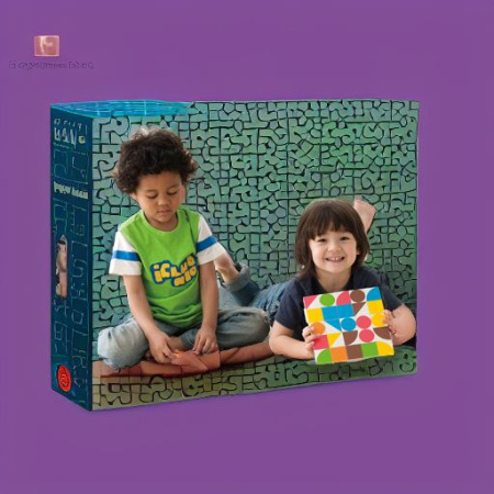 Геометрическая мозаика-пазл, 75 элементов Weplay