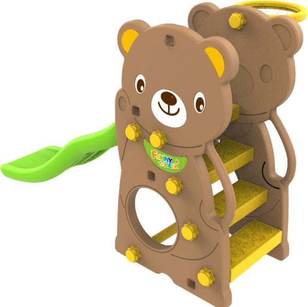 Игровая горка Мишка Toy Monarch