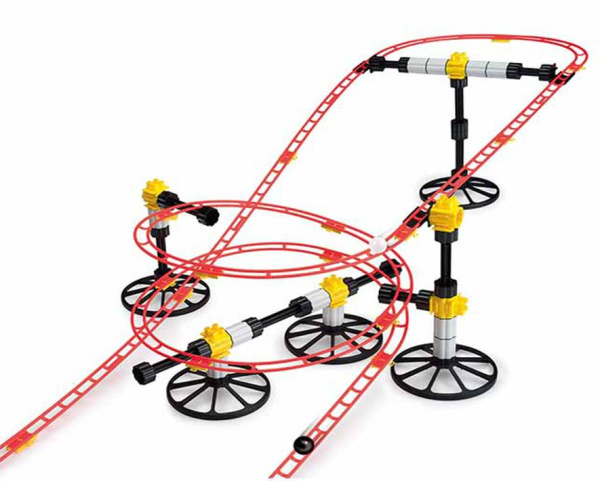 Конструктор-серпантин Roller Coaster 150 деталей Quercetti