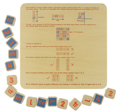 Панель настольная Судоку (мини) Masterkids
