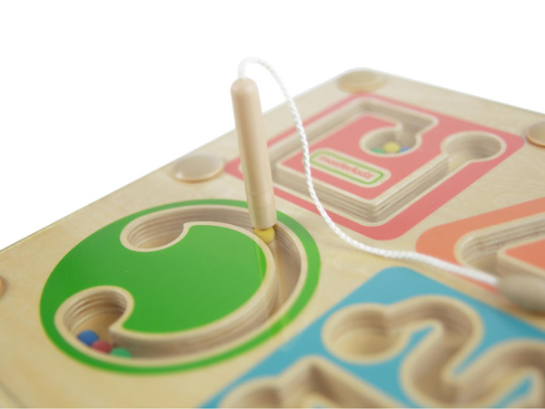 Панель настольная Магнитный лабиринт. Геометрические формы Masterkids