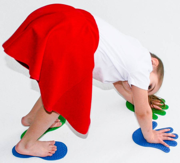 Следочки массажные Ступни 23х10 см (пара) Тех-пласт