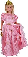 Карнавальный костюм Принцесса розовая ЛЮКС, рост 128 Lipta TDP