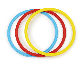 Комплект плоских обручей 65 см 3 штуки