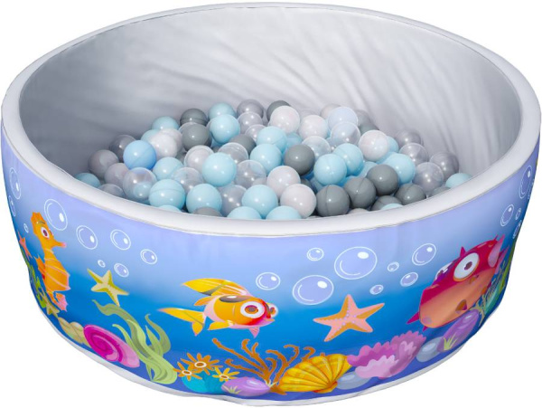 Сухой бассейн Romana Мир приключений Аквариум, 150 шариков