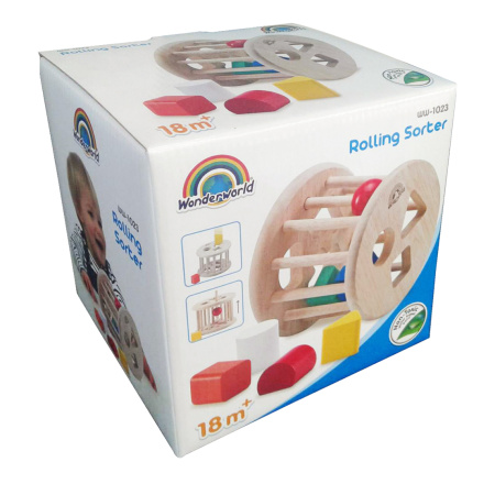 Логическая игрушка-сортер Колесо