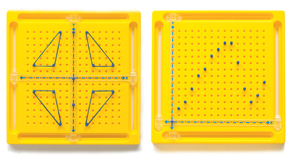 Геоборд-мозаика с осями X-Y EDX Education
