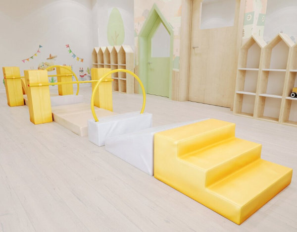 Мягкие игровые модули Крокодил Pastel Romana