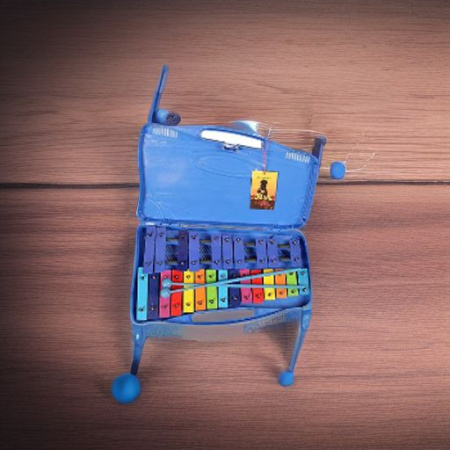 Металлофон 25 нот, в чемоданчике