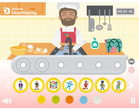 Речевая игра Составь сообщение Miniland