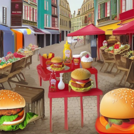 Французский бургер Ecoiffier