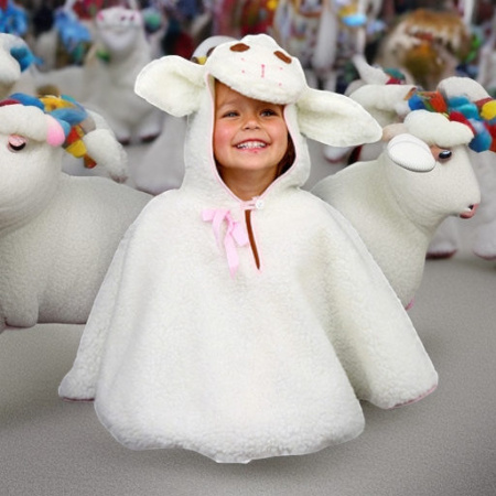 Карнавальный костюм Овечка меховая, рост 98 Lipta TDP