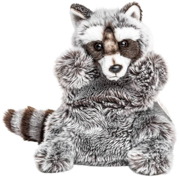 Игрушка на руку мягкая Енот 27 см LEOSCO