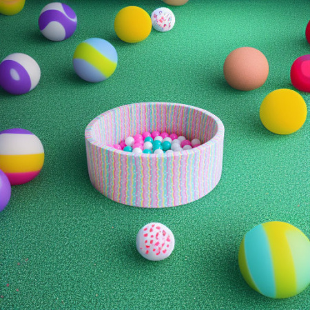 Сухой бассейн Perfetto Sport Gelato с шариками