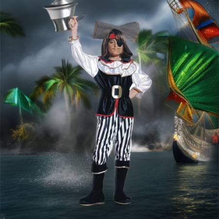 Пират, рост 128 Widmann