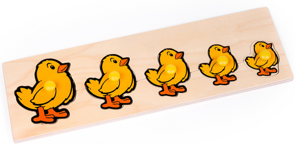 Рамка-вкладыш Цыплята ЛЭМ