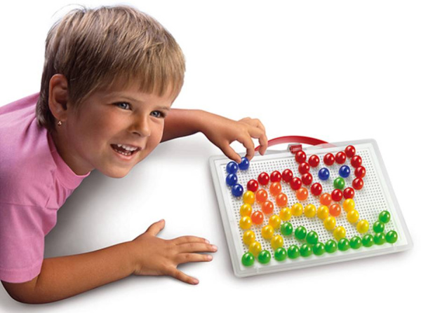 Мозаика FantaColor portable large 20 мм 100 деталей Quercetti