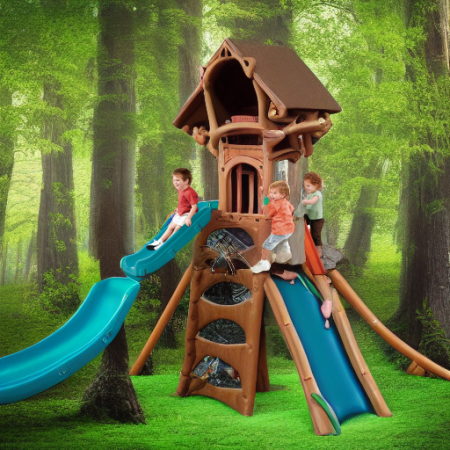 Игровой комплекс Лесная крепость