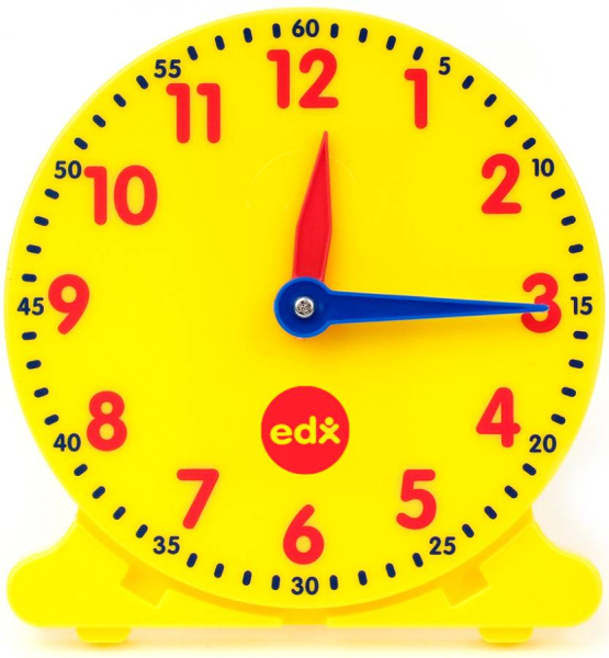 Набор для группы Часы диаметром 11 см, 6 штук EDX Education