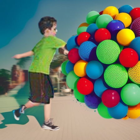 Мишень с шариками