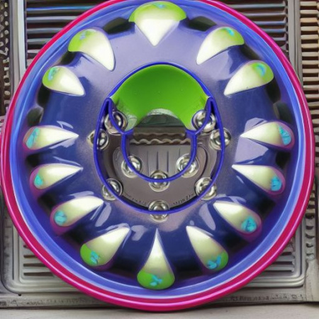 Тамбурин пластиковый ДВОЙНОЙ ПОЛУМЕСЯЦ Flight