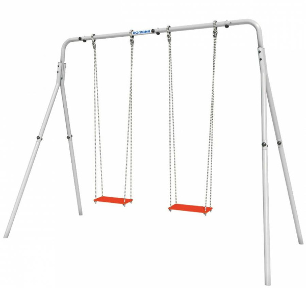 Качели двойные + качели ФАНЕРНЫЕ Romana