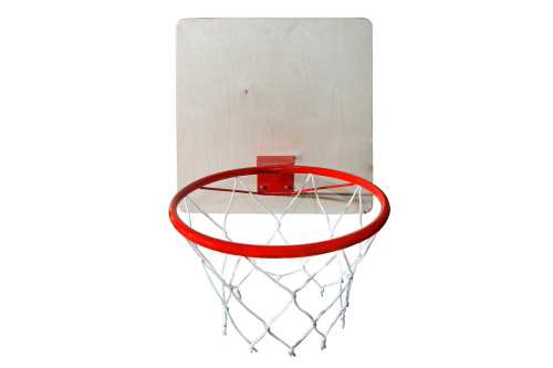 Кольцо баскетбольное с сеткой d=295 мм