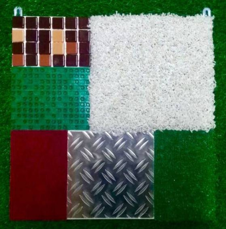 Тактильно-развивающая панель Текстуры Romsens