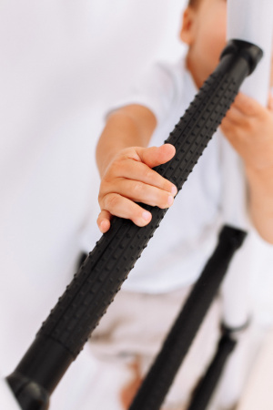 Шведская стенка S10 белый антик/золото