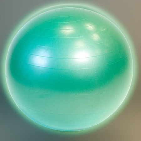 Мяч гимнастический фитбол GYMNIC PLUS 55 см, зеленый Ledraplastic