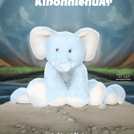 Слоненок ТЕДДИ КРЕМ БЭБИ голубой Teddykompaniet