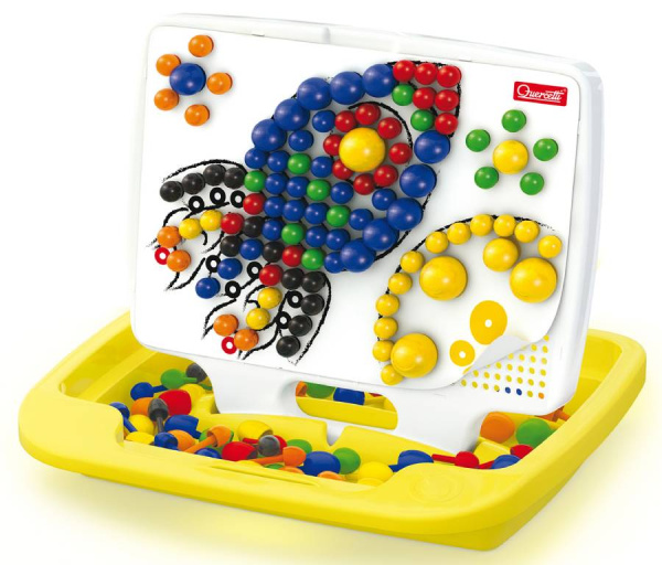 Мозаика Pixel Evo 10, 15, 20 мм 160 деталей Quercetti