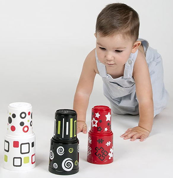 Пирамидка Стаканчики, 6 элементов Miniland