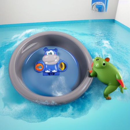 Набор для купания БЕГЕМОТ